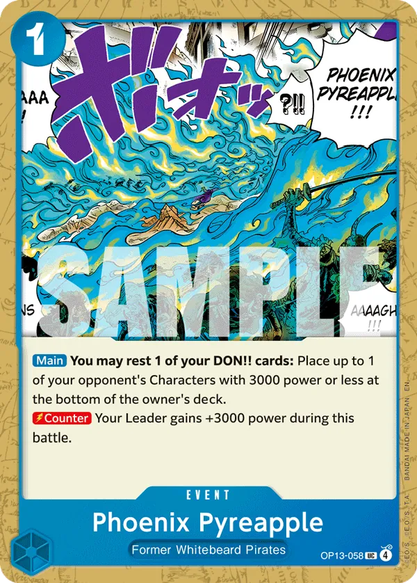 Phoenix Pyreapple OP13-058 Normal