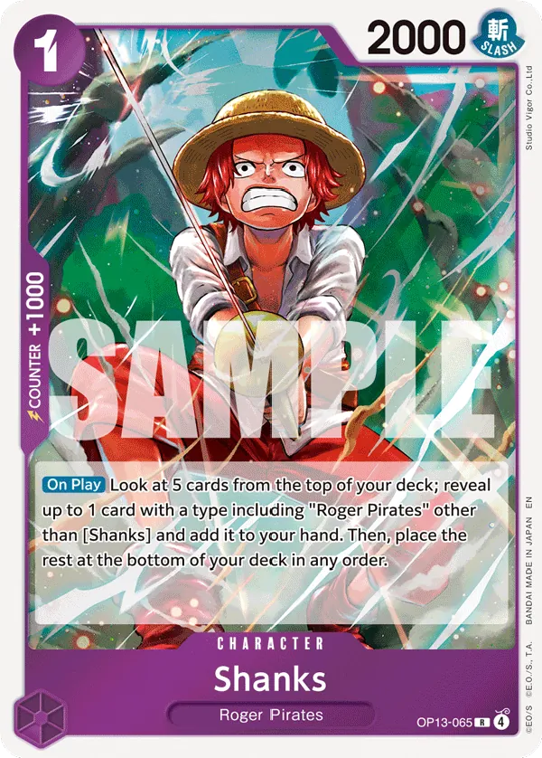 Shanks OP13-065 Normal
