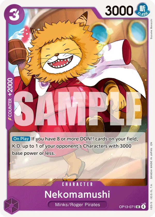 Nekomamushi OP13-071 Normal