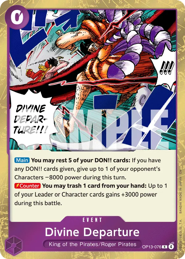 Divine Departure OP13-076 Normal
