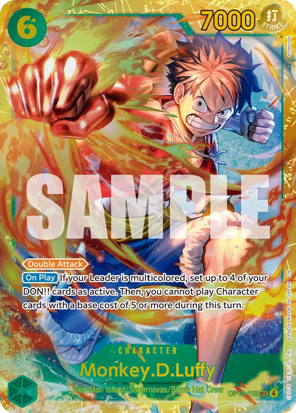 Monkey.D.Luffy OP13-118 Normal