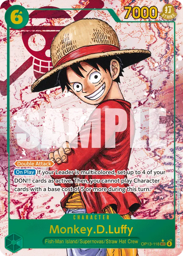 Monkey.D.Luffy OP13-118 Parallel