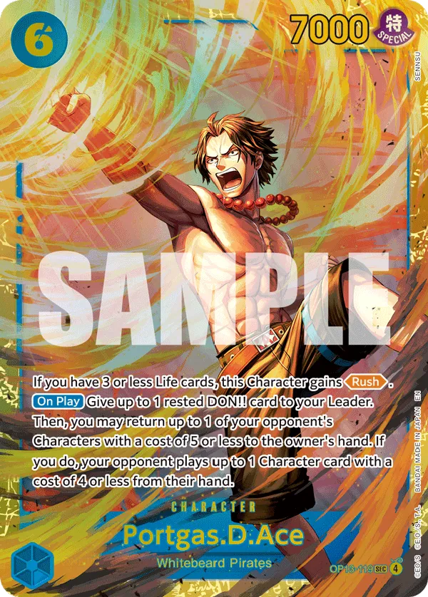 Portgas.D.Ace OP13-119 Normal