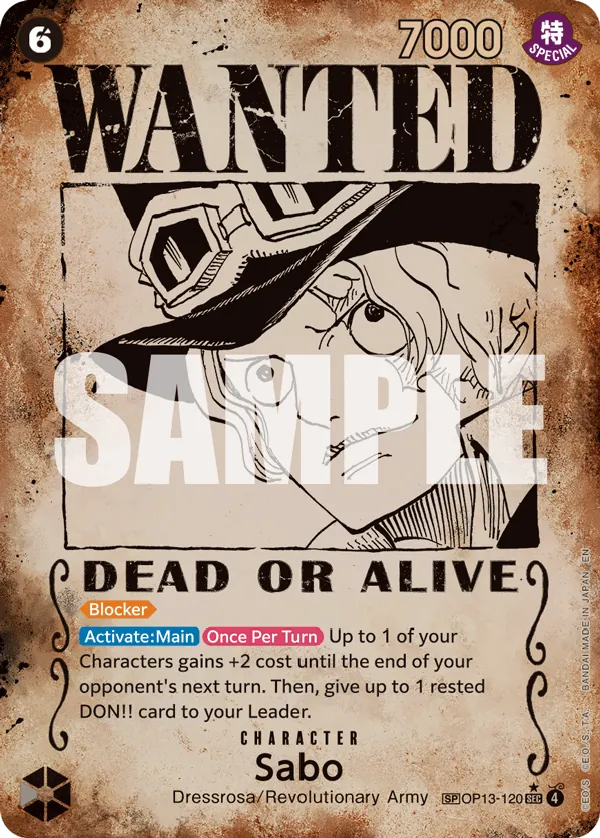 Sabo OP13-120 Parallel