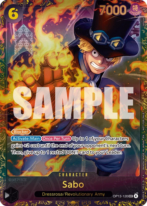 Sabo OP13-120 Alternate Art