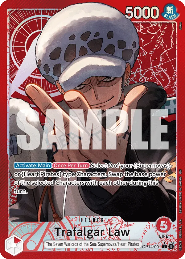 Trafalgar Law OP14-001 Parallel