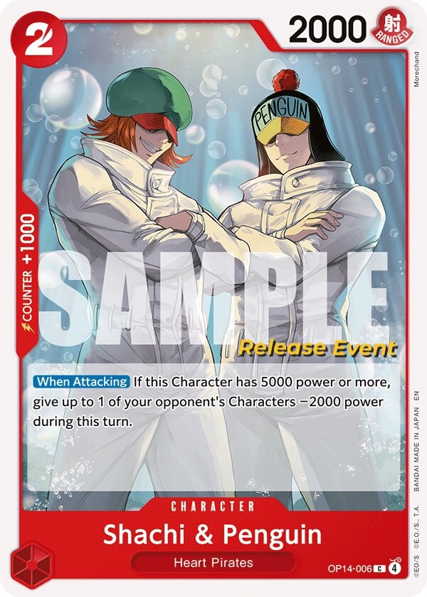 Shachi & Penguin OP14-006 Normal