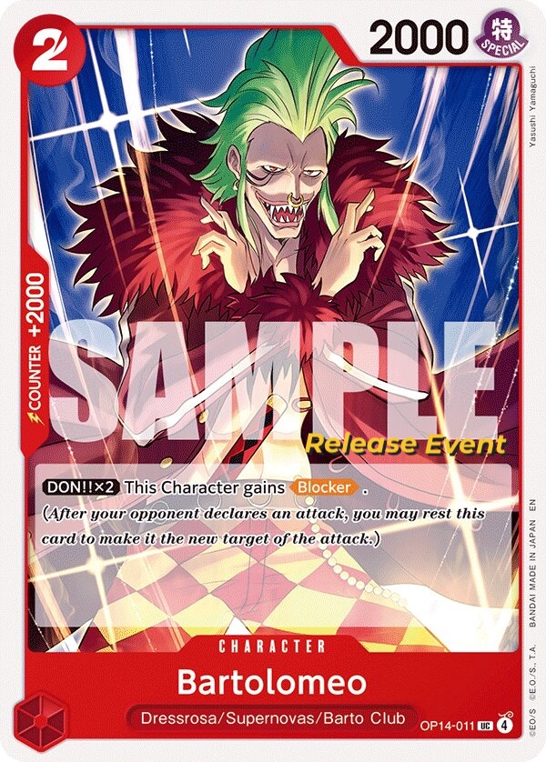 Bartolomeo OP14-011 Normal