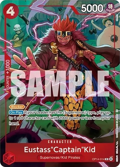 Eustass"Captain"Kid OP14-014 Normal