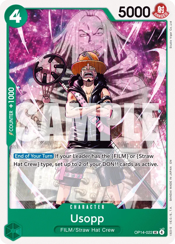 Usopp OP14-022 Normal