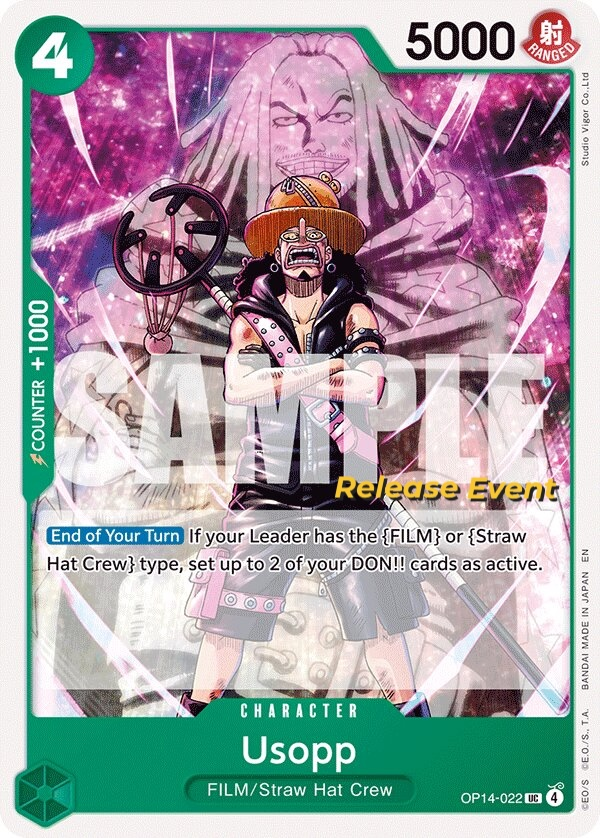 Usopp OP14-022 Normal