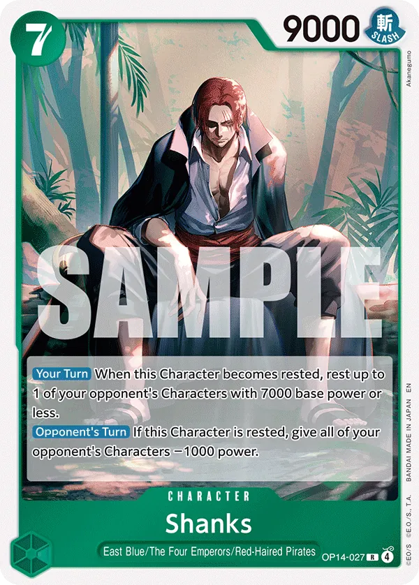 Shanks OP14-027 Normal