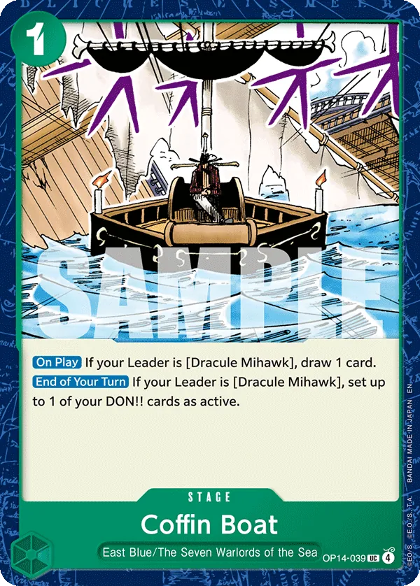 Coffin Boat OP14-039 Normal