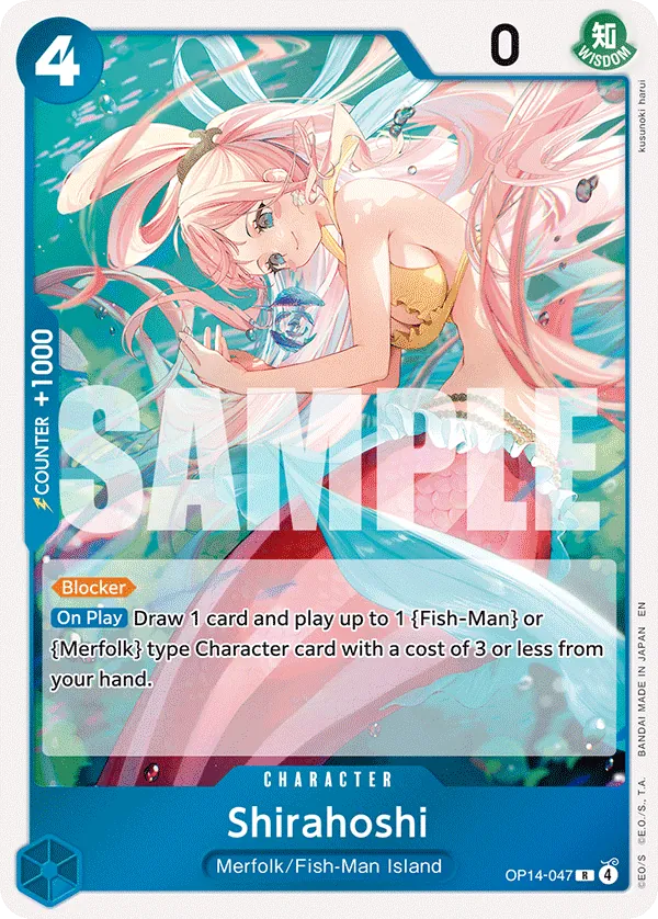 Shirahoshi OP14-047 Normal