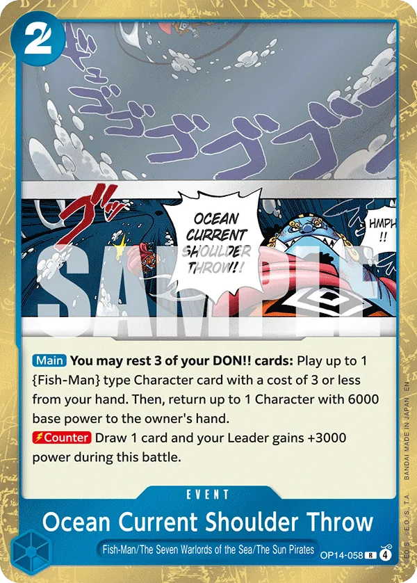 Ocean Current Shoulder Throw OP14-058 Normal