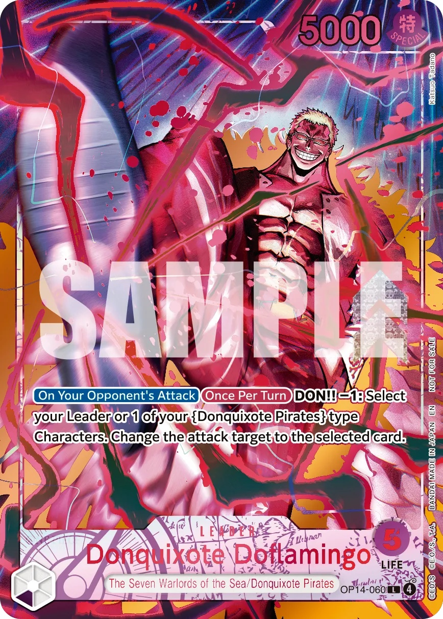 Donquixote Doflamingo OP14-060 Normal
