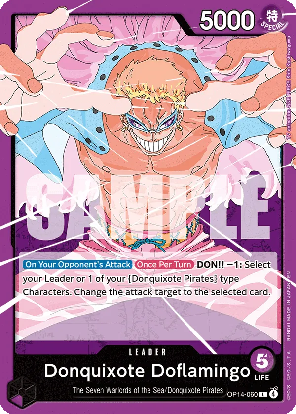 Donquixote Doflamingo OP14-060 Normal