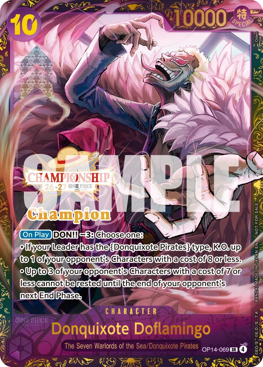 Donquixote Doflamingo OP14-069 Normal