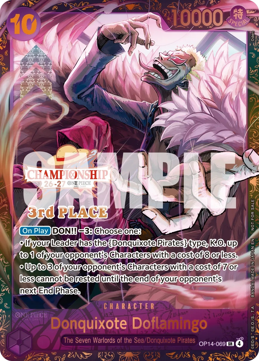 Donquixote Doflamingo OP14-069 Normal
