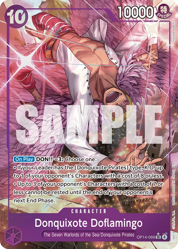 Donquixote Doflamingo OP14-069 Parallel