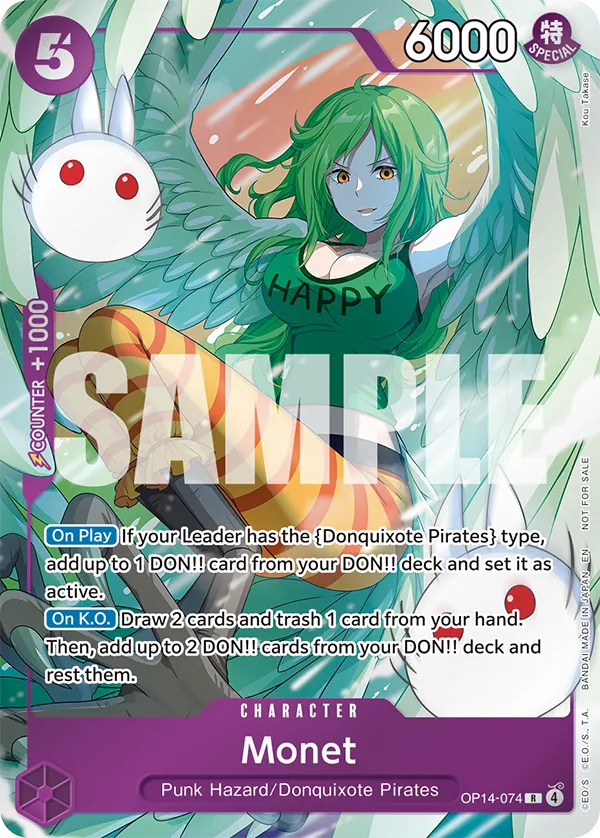 Monet OP14-074 Full Art