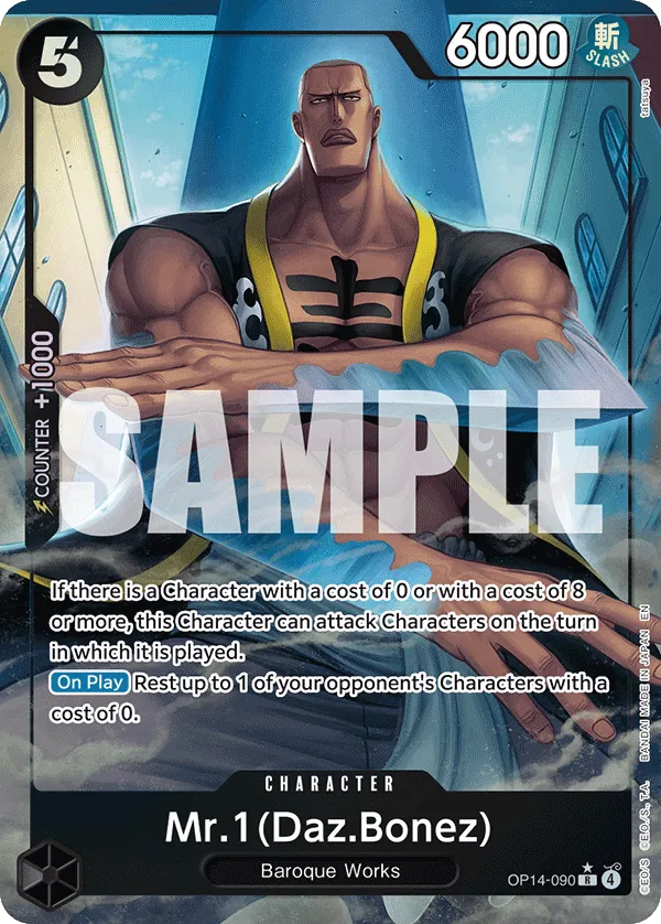 Mr.1(Daz.Bonez) OP14-090 Parallel