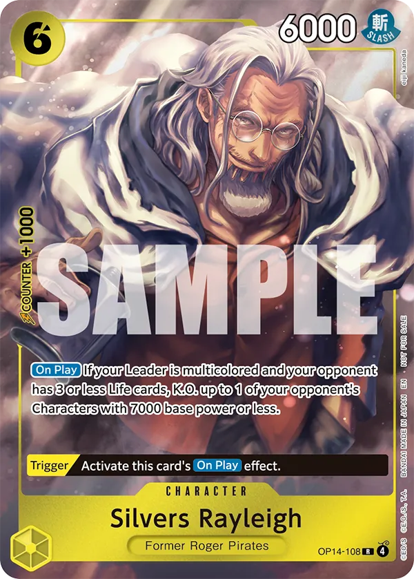 Silvers Rayleigh OP14-108 Full Art