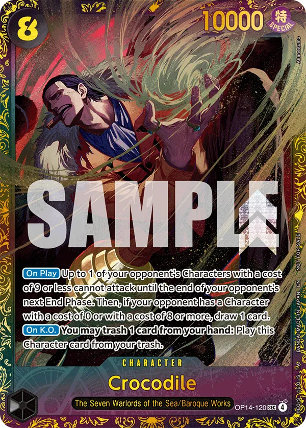 Crocodile OP14-120 Alternate Art