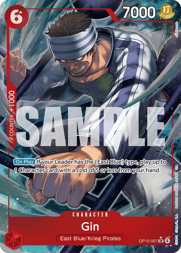 Gin OP15-007 Parallel