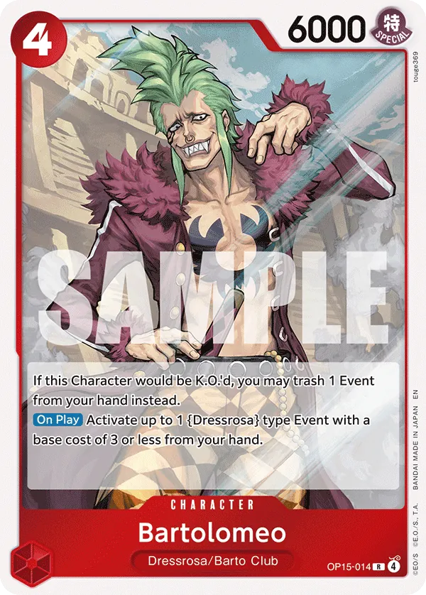Bartolomeo OP15-014 Normal