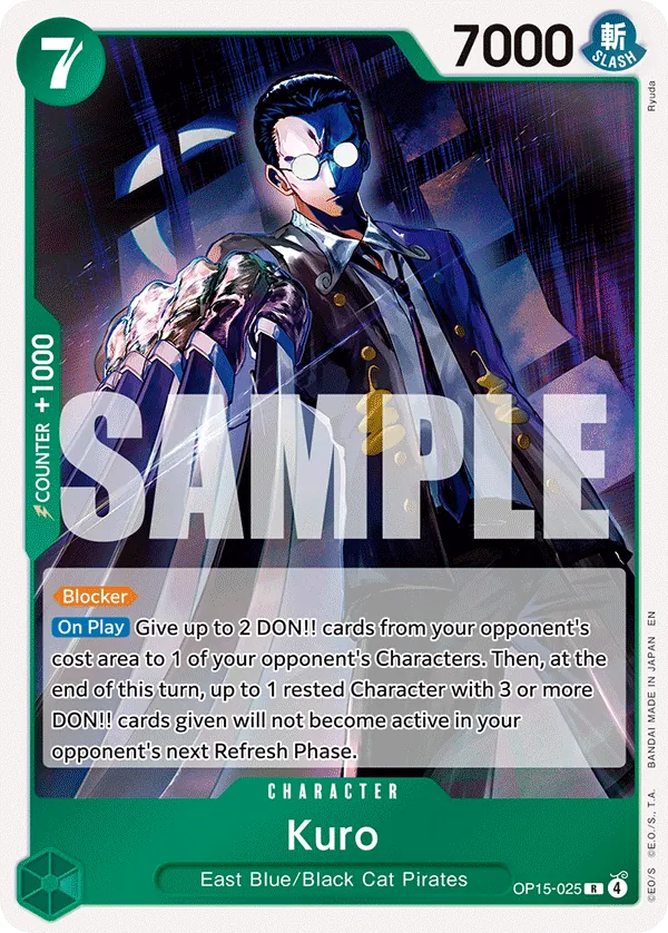 Kuro OP15-025 Normal