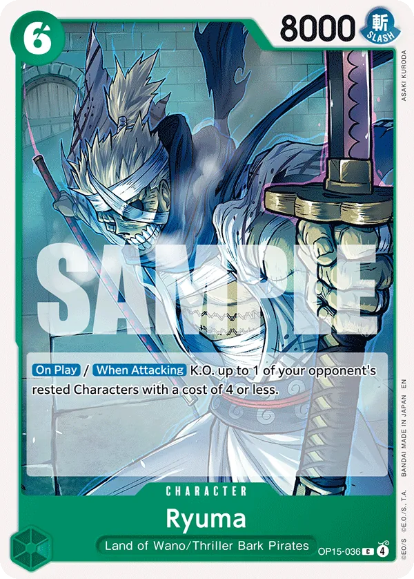 Ryuma OP15-036 Normal