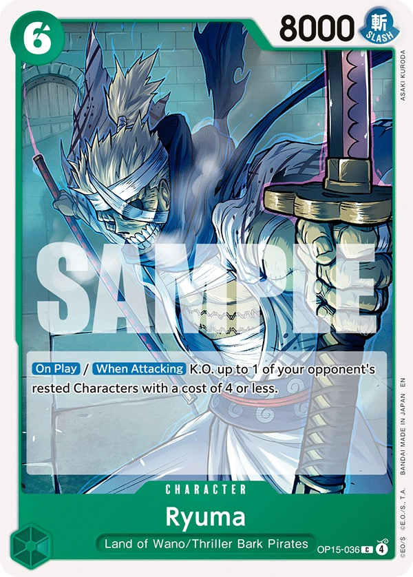Ryuma OP15-036 Normal