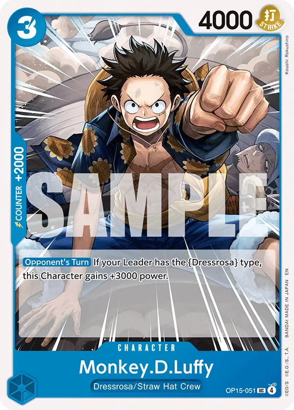 Monkey.D.Luffy OP15-051 Normal