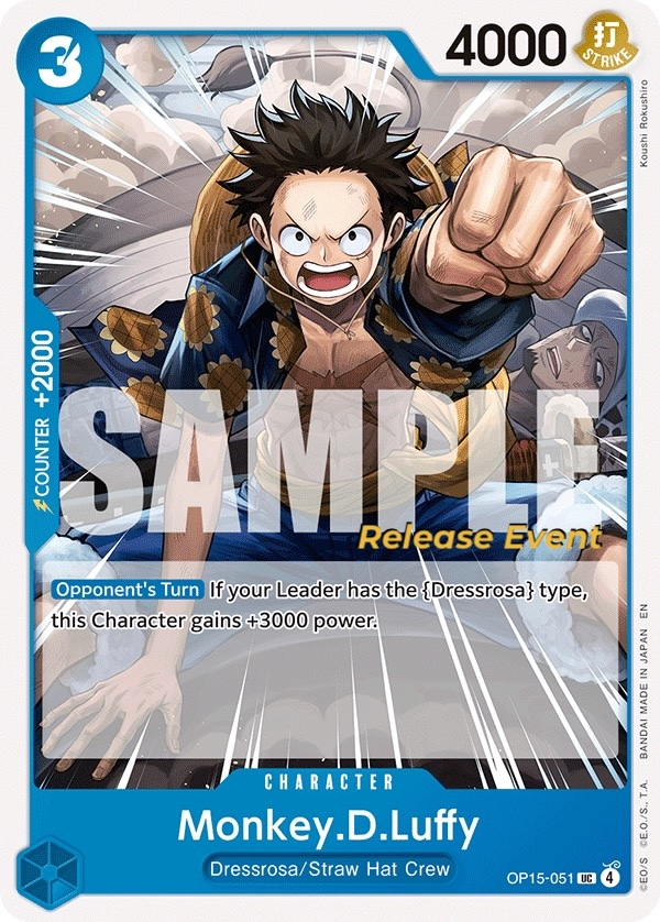 Monkey.D.Luffy OP15-051 Normal