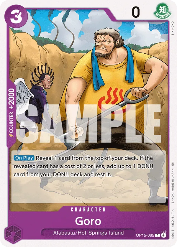 Goro OP15-065 Normal