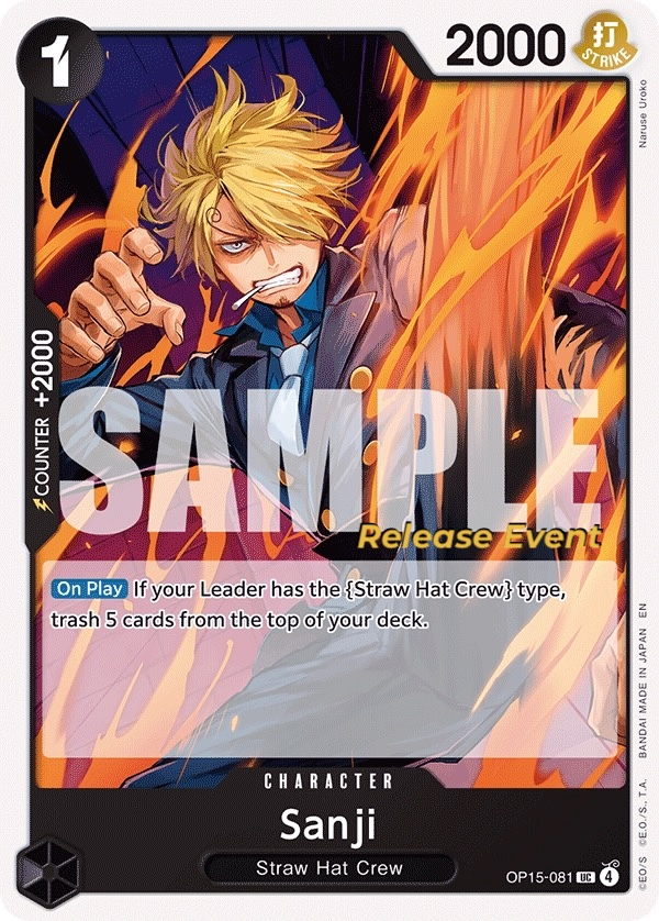 Sanji OP15-081 Normal