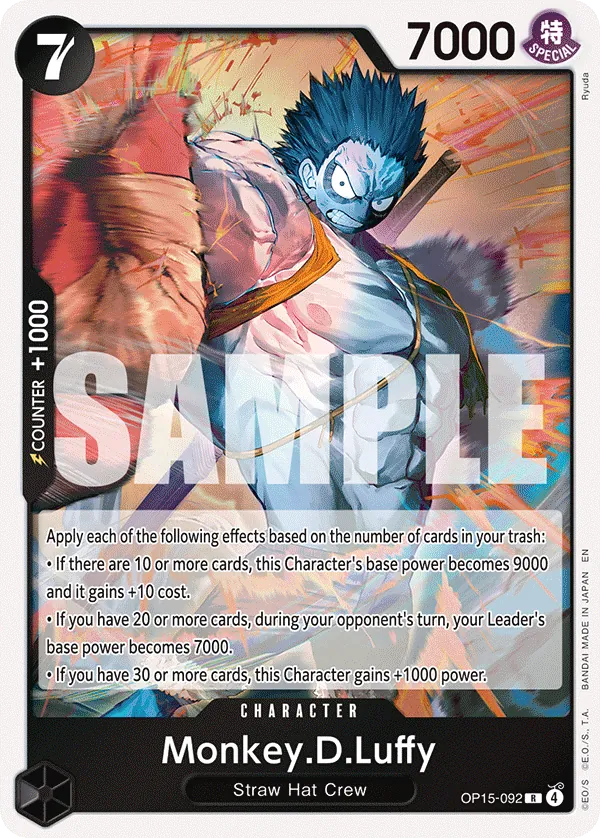 Monkey.D.Luffy OP15-092 Normal