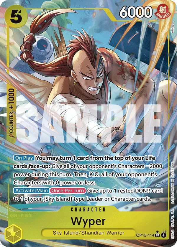 Wyper OP15-114 Parallel