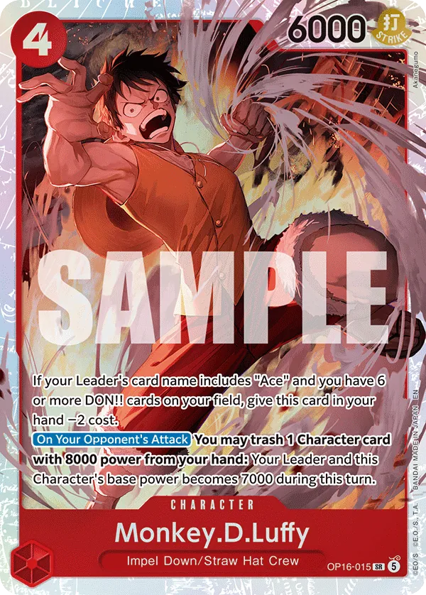 Monkey.D.Luffy OP16-015 Normal