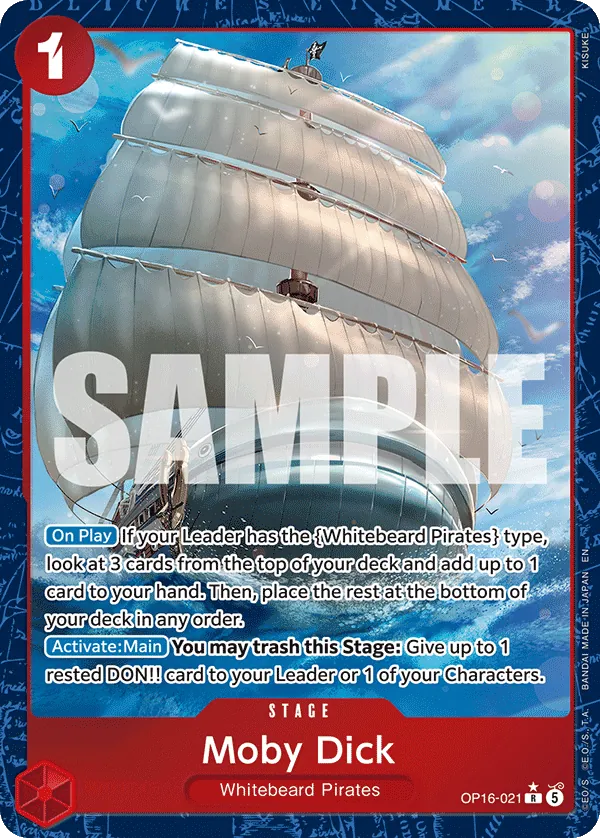 Moby Dick OP16-021 Parallel