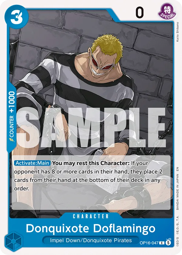 Donquixote Doflamingo OP16-047 Normal