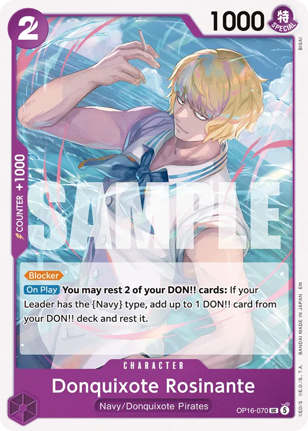 Donquixote Rosinante OP16-070 Normal