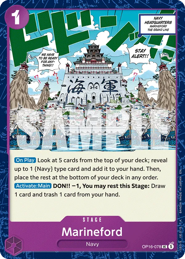 Marineford OP16-078 Normal