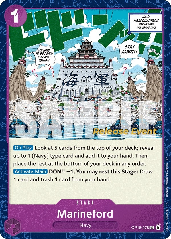 Marineford OP16-078 Normal