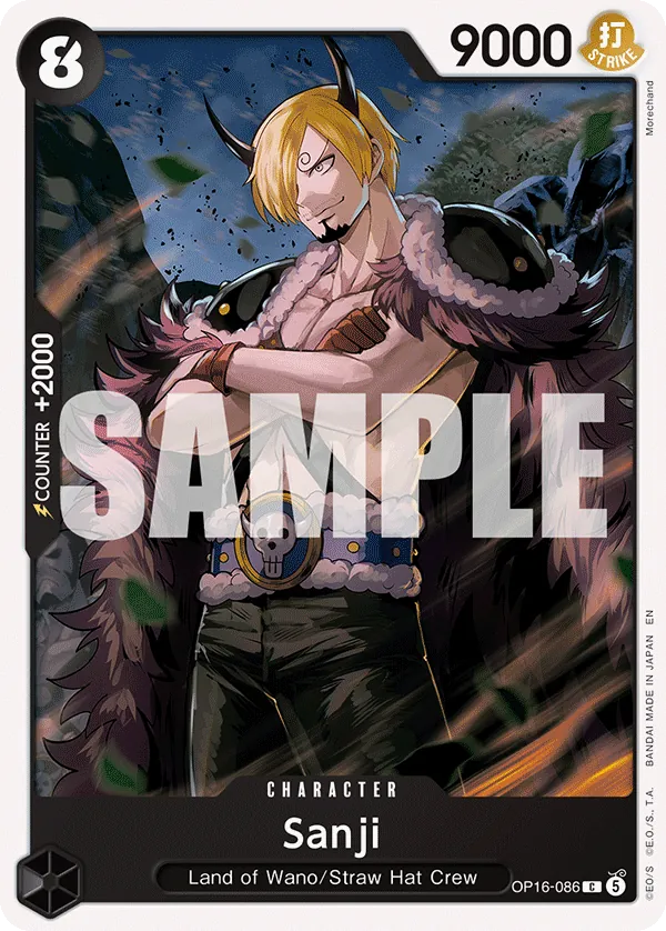 Sanji OP16-086 Normal