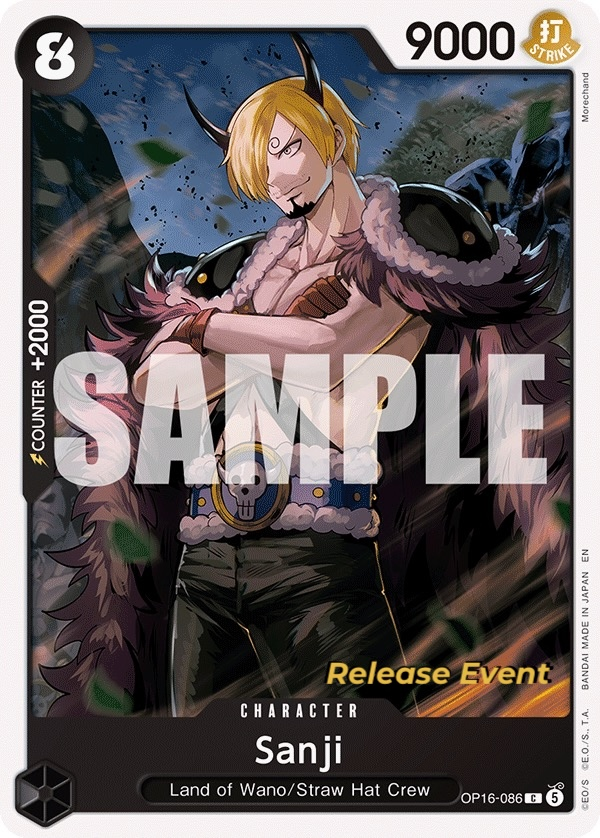 Sanji OP16-086 Normal
