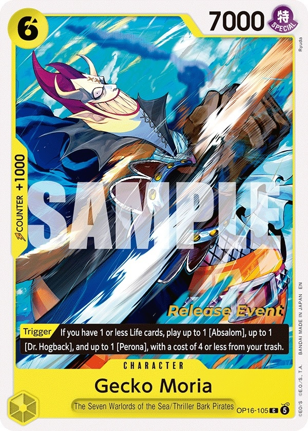 Gecko Moria OP16-105 Normal