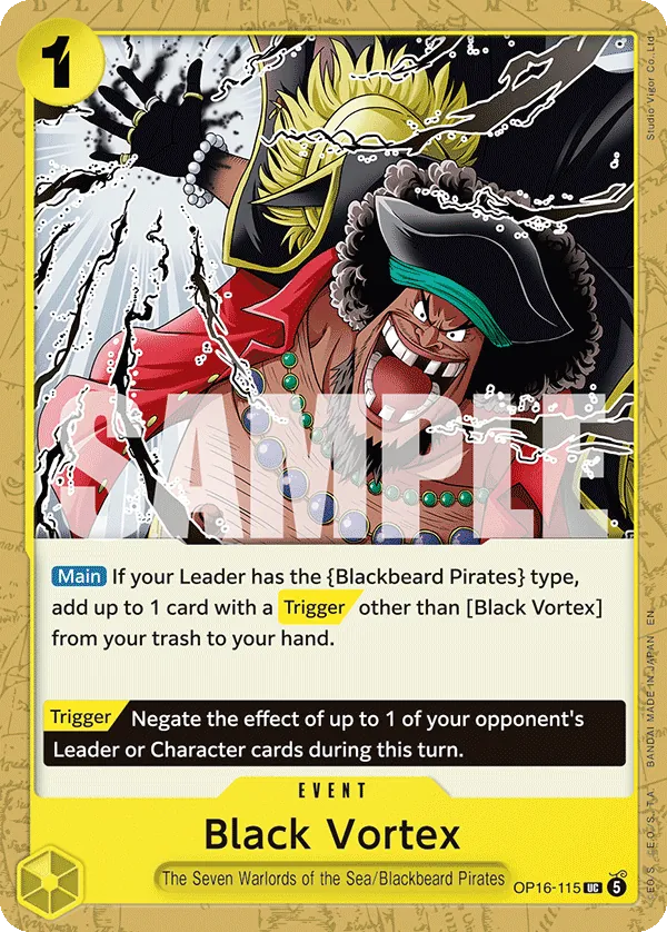 Black Vortex OP16-115 Normal