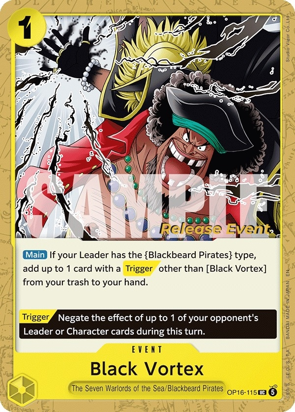 Black Vortex OP16-115 Normal